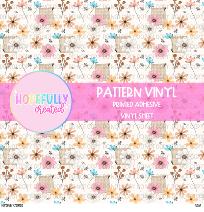 Floral Vinyl Collection - 3663