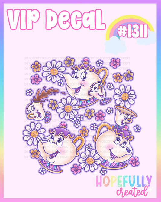 Teacup Decal-1311 VIP