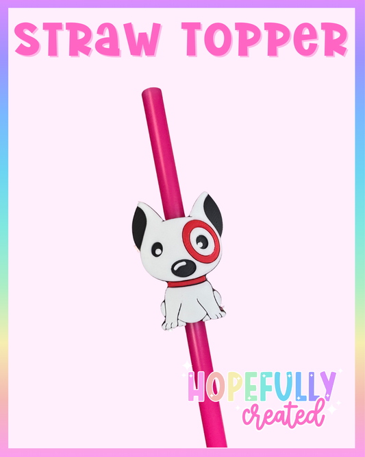 Red Dog Straw Topper