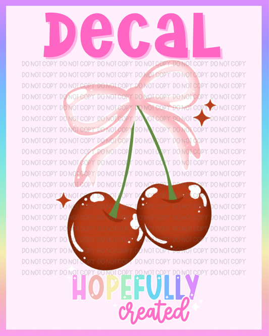 Cherry Decal-1222