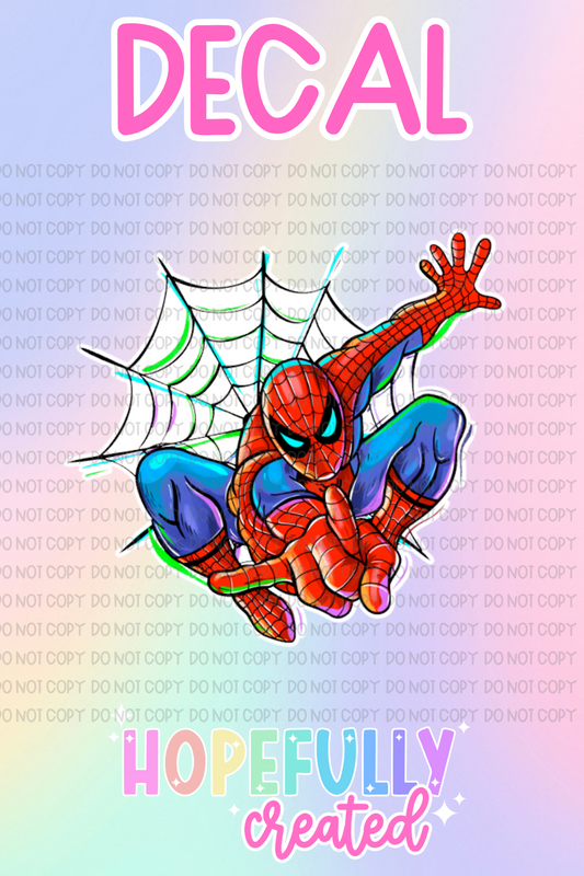 Spider Hero Decal-749 VIP