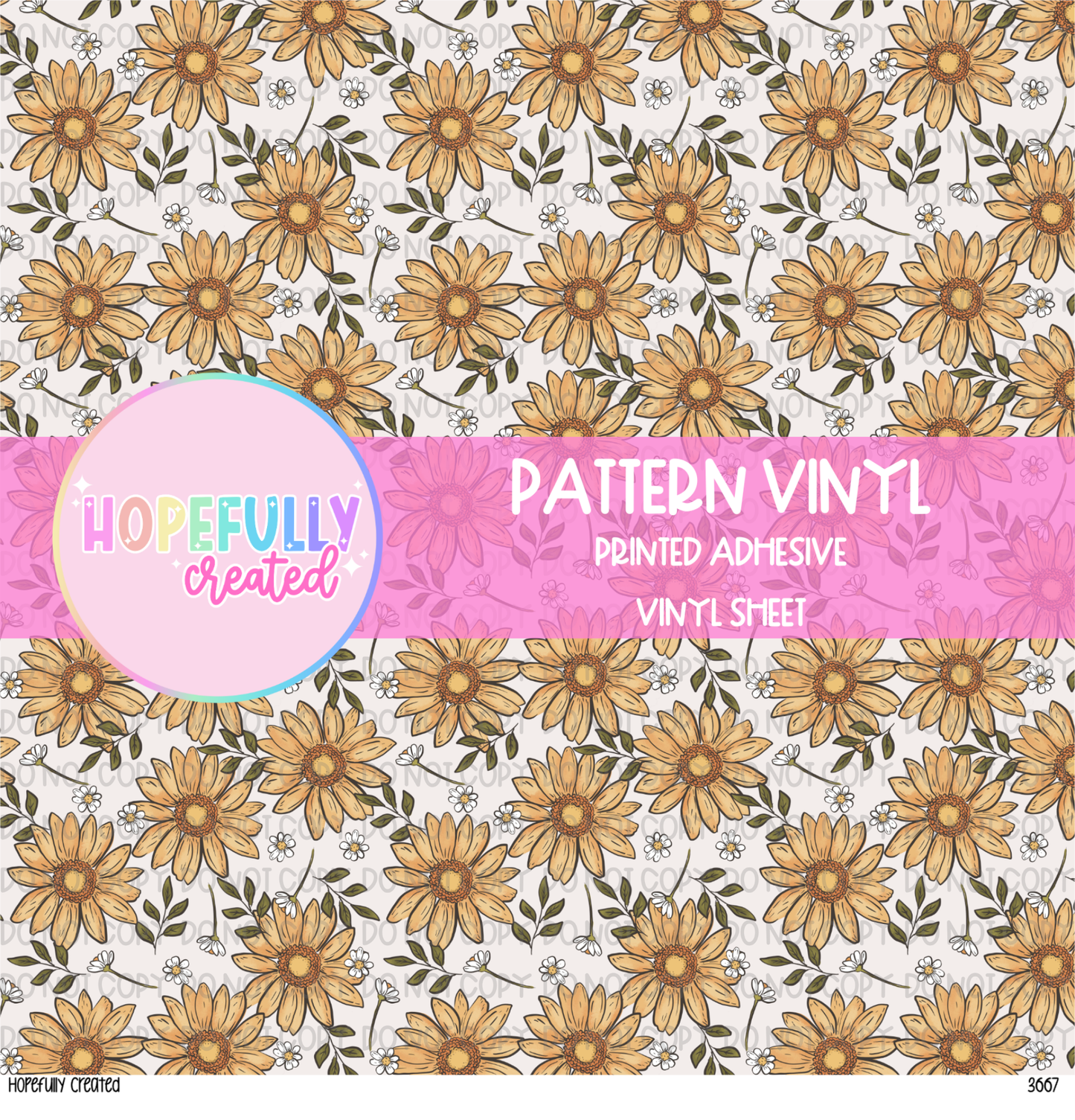 Floral Vinyl Collection - 3607