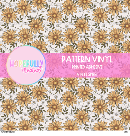 Floral Vinyl Collection - 3607