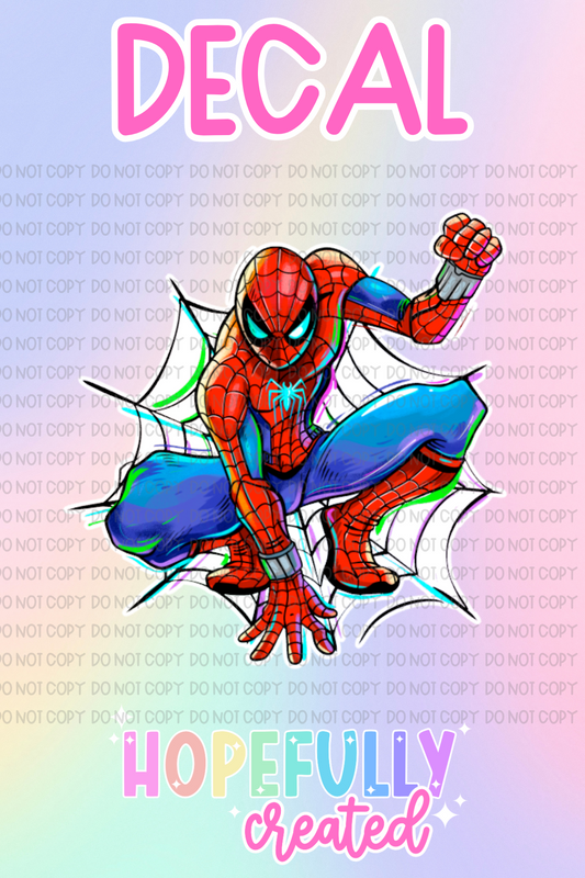Spider Hero Decal-750 VIP