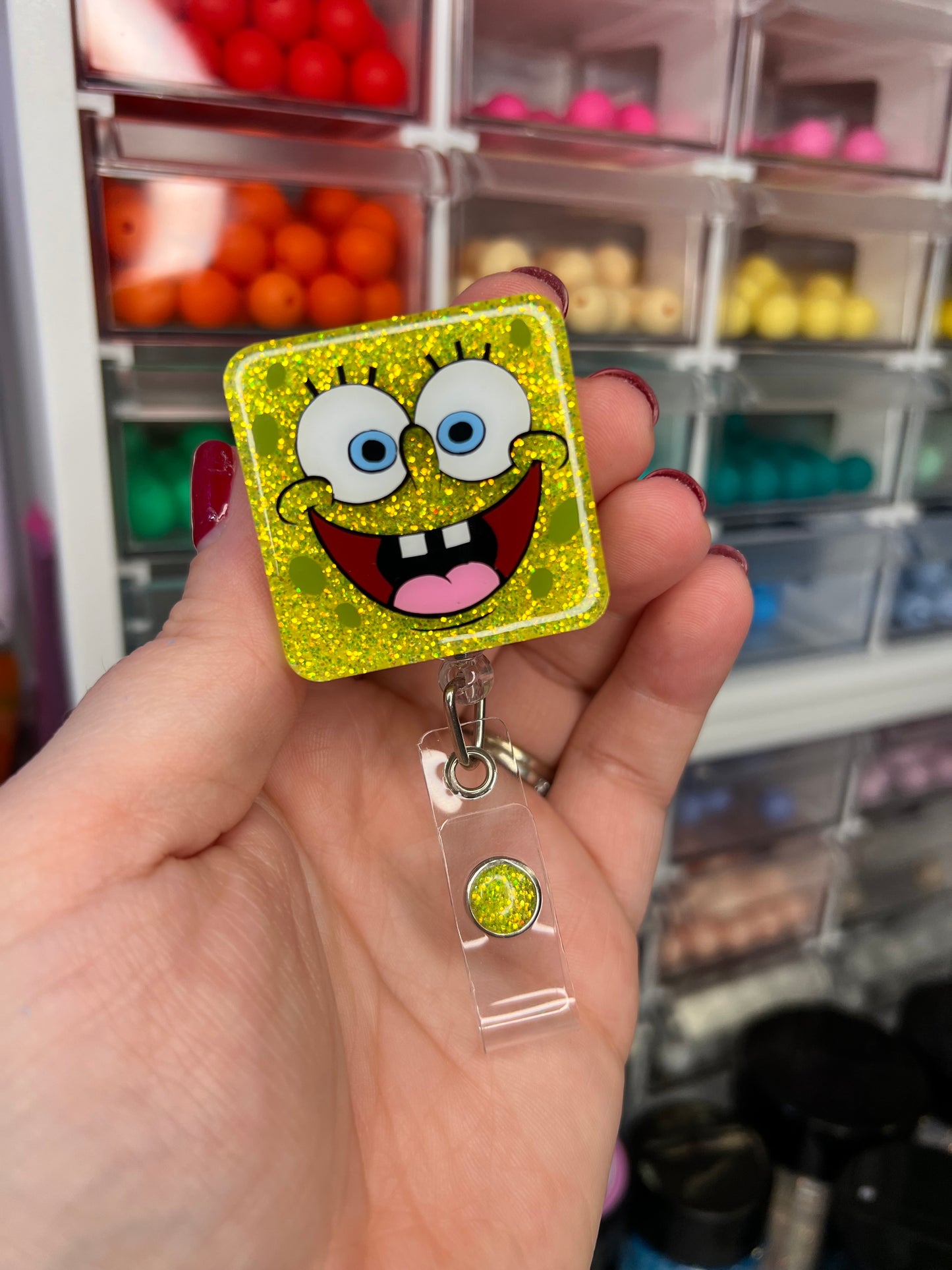 Sponge Bob Badge Reel