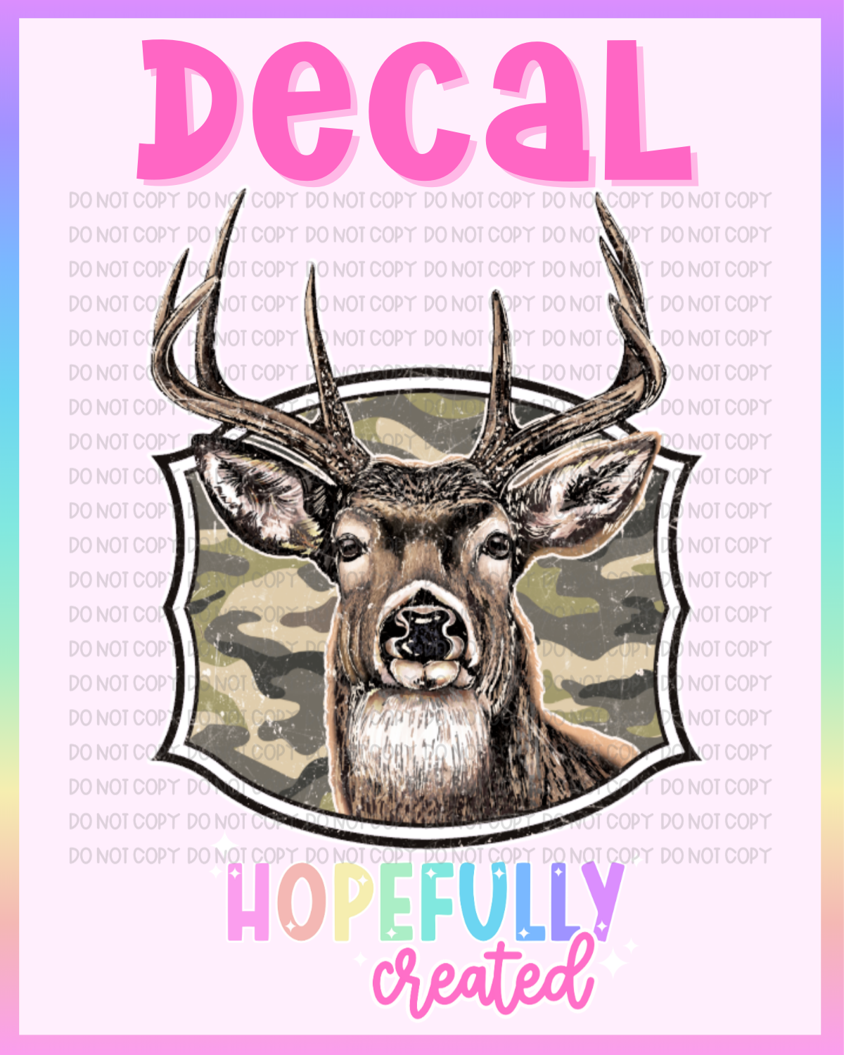 Deer Decal-1224