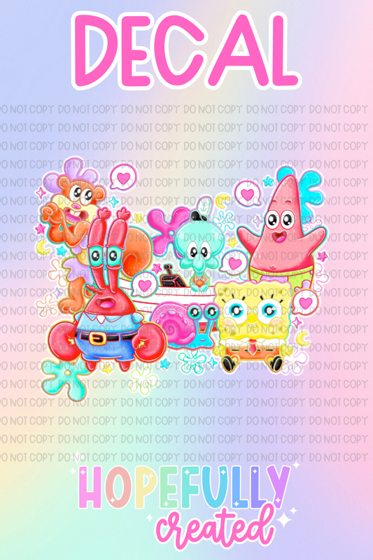Sponge Decal-751 VIP