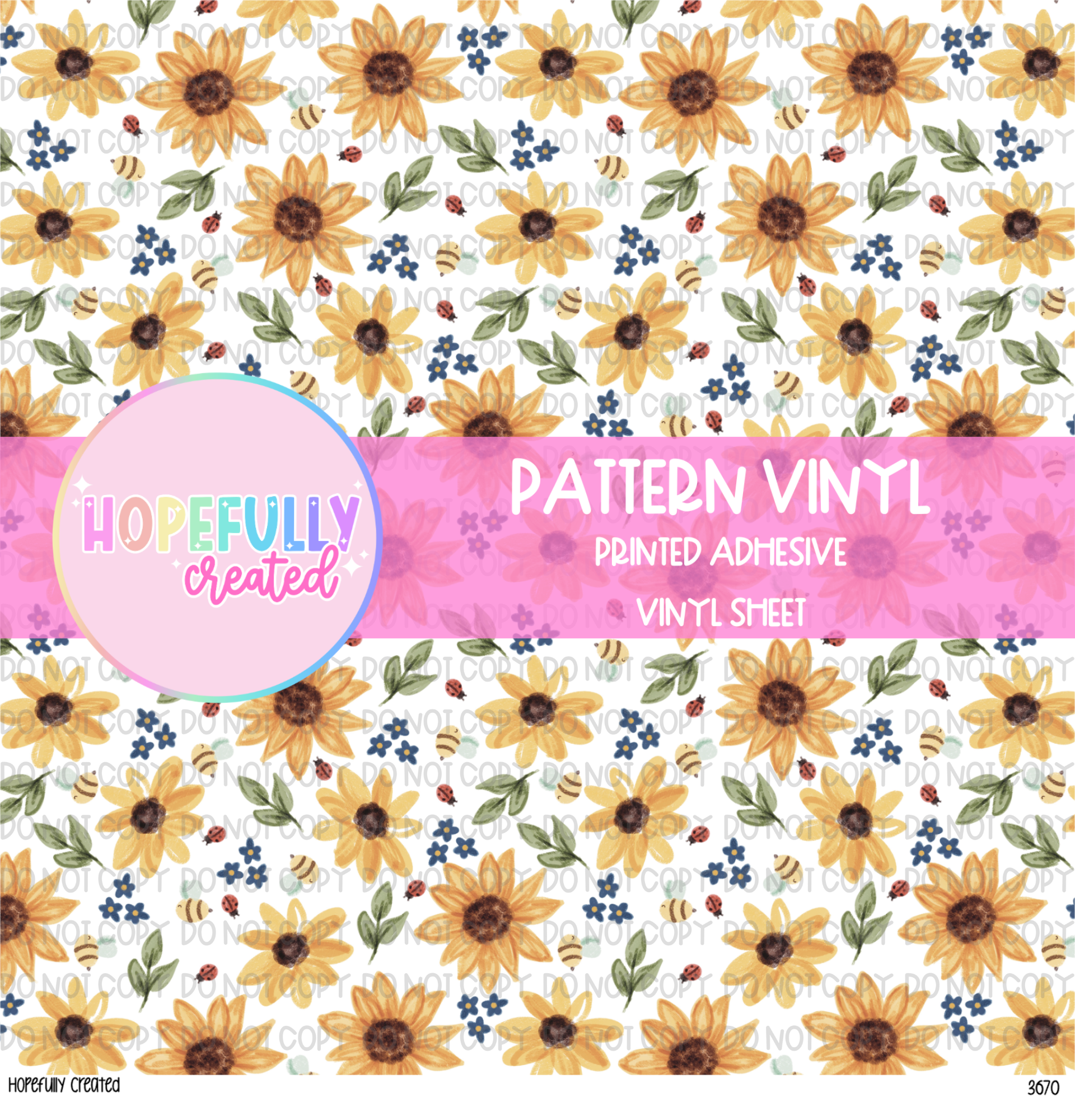 Floral Vinyl Collection - 3670 – Hopefully Created
