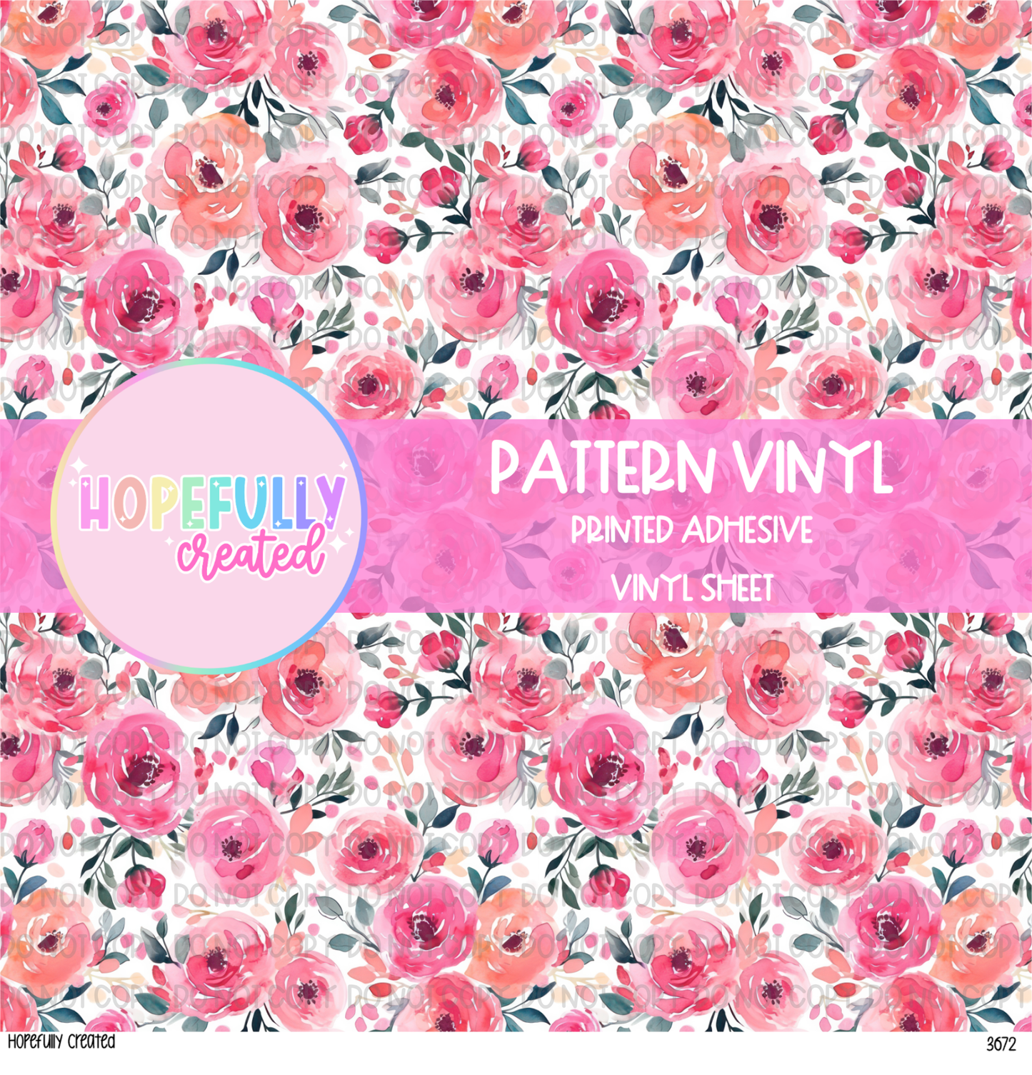 Floral Vinyl Collection - 3672