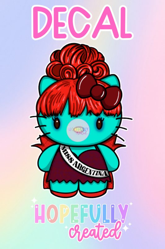 MissArgentinaKitty Decal-479 VIP