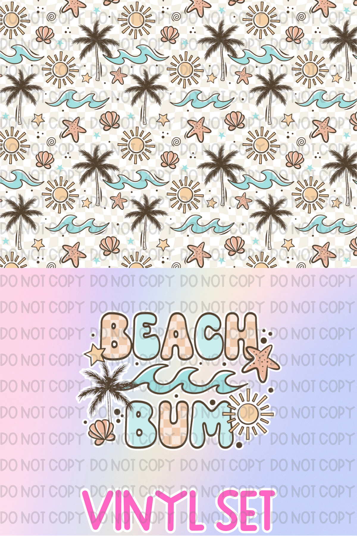 Beach Bum Vinyl Set