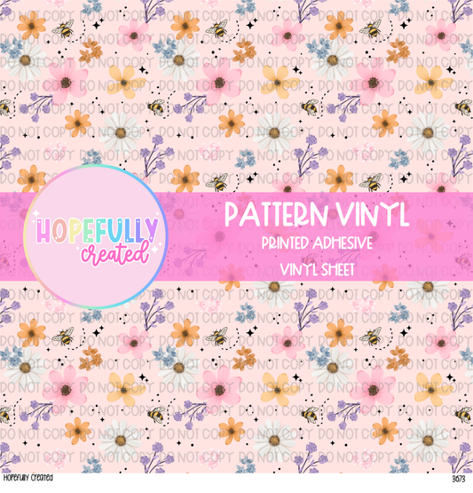 Floral Vinyl Collection - 3673