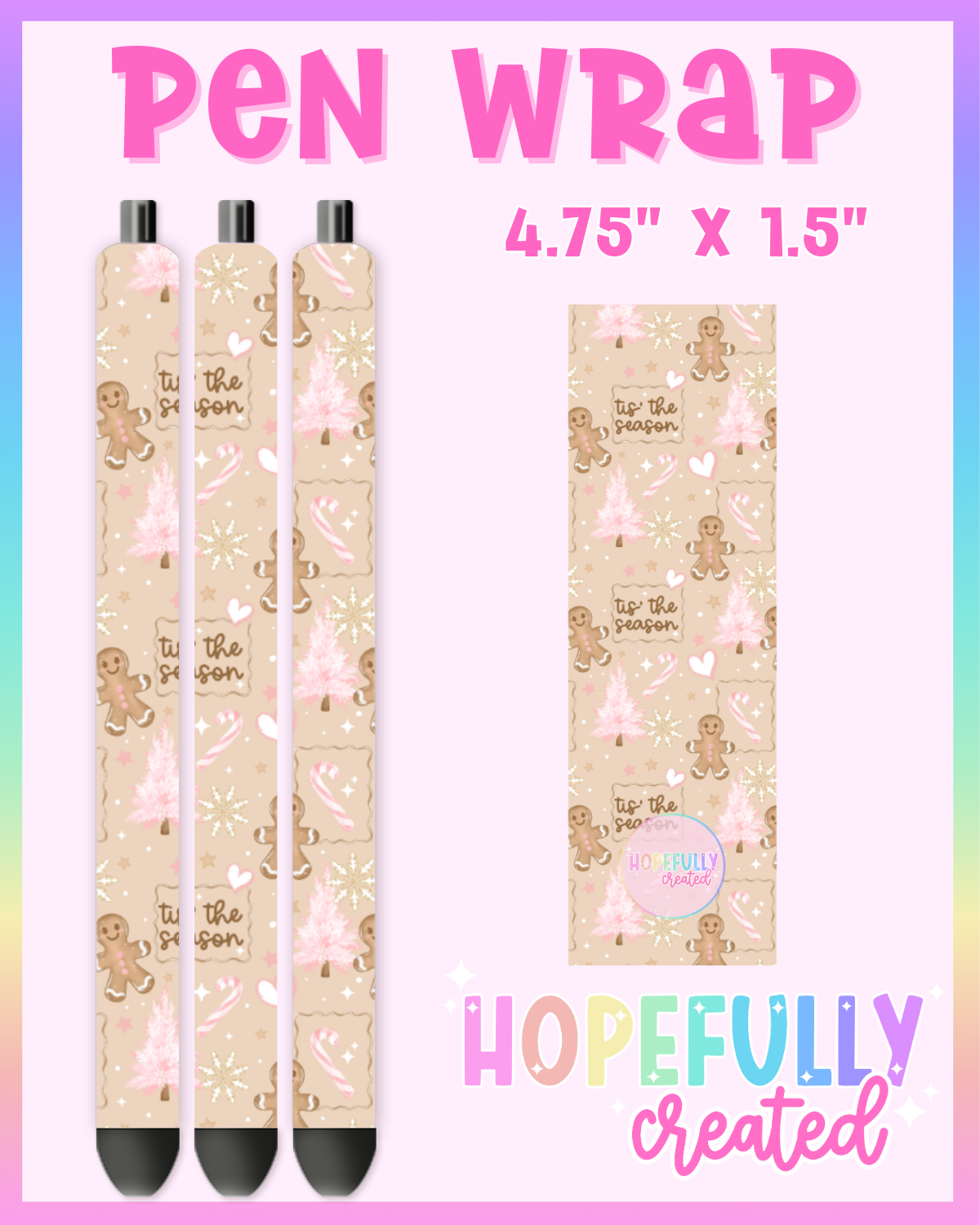 Gingerbread Tis' the Season Vinyl Collection - 3340