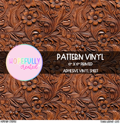 Tooled Leather Vinyl Collection- 2015