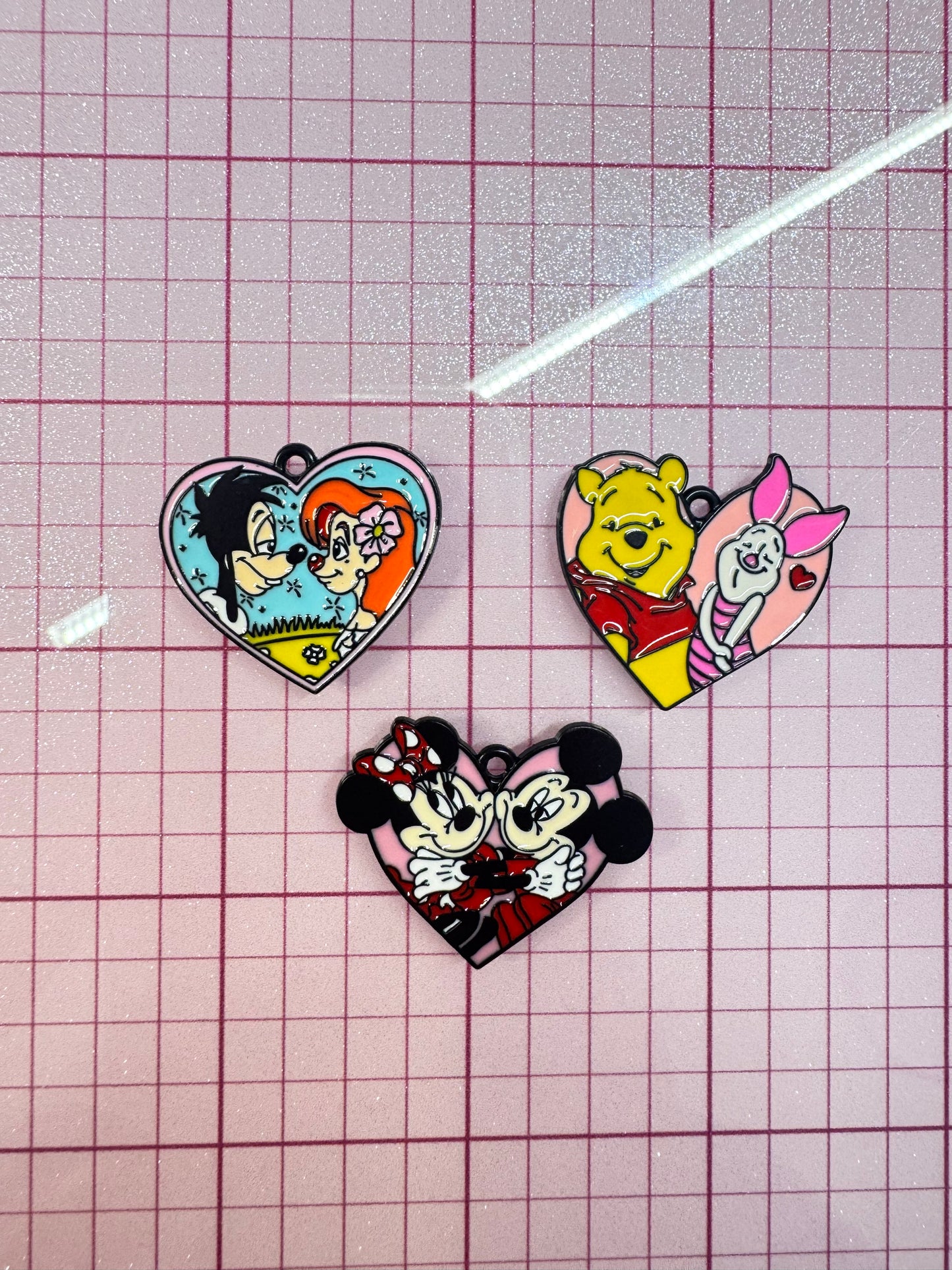 Character Heart Charm