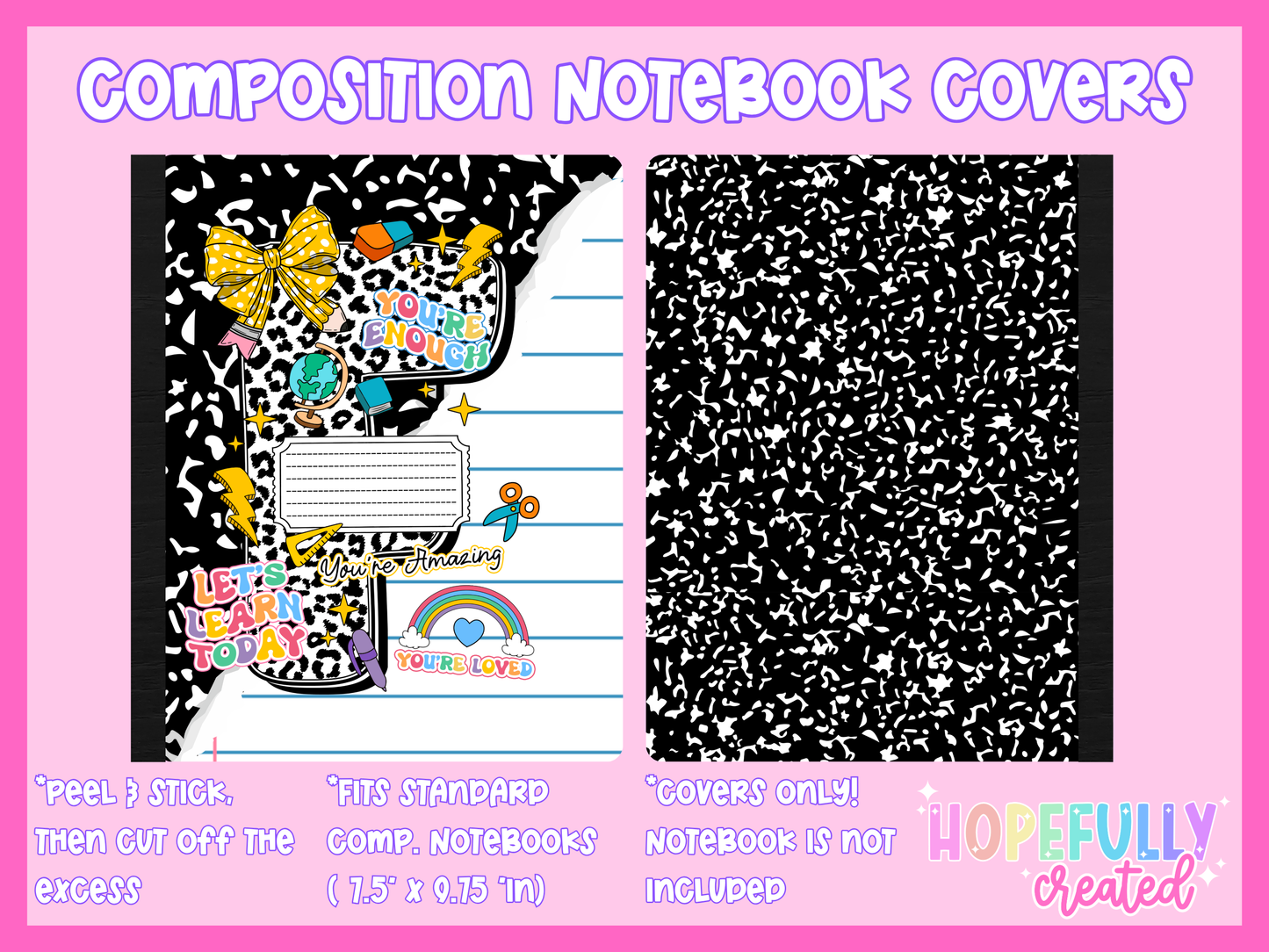 Initial Composition Notebook Cover
