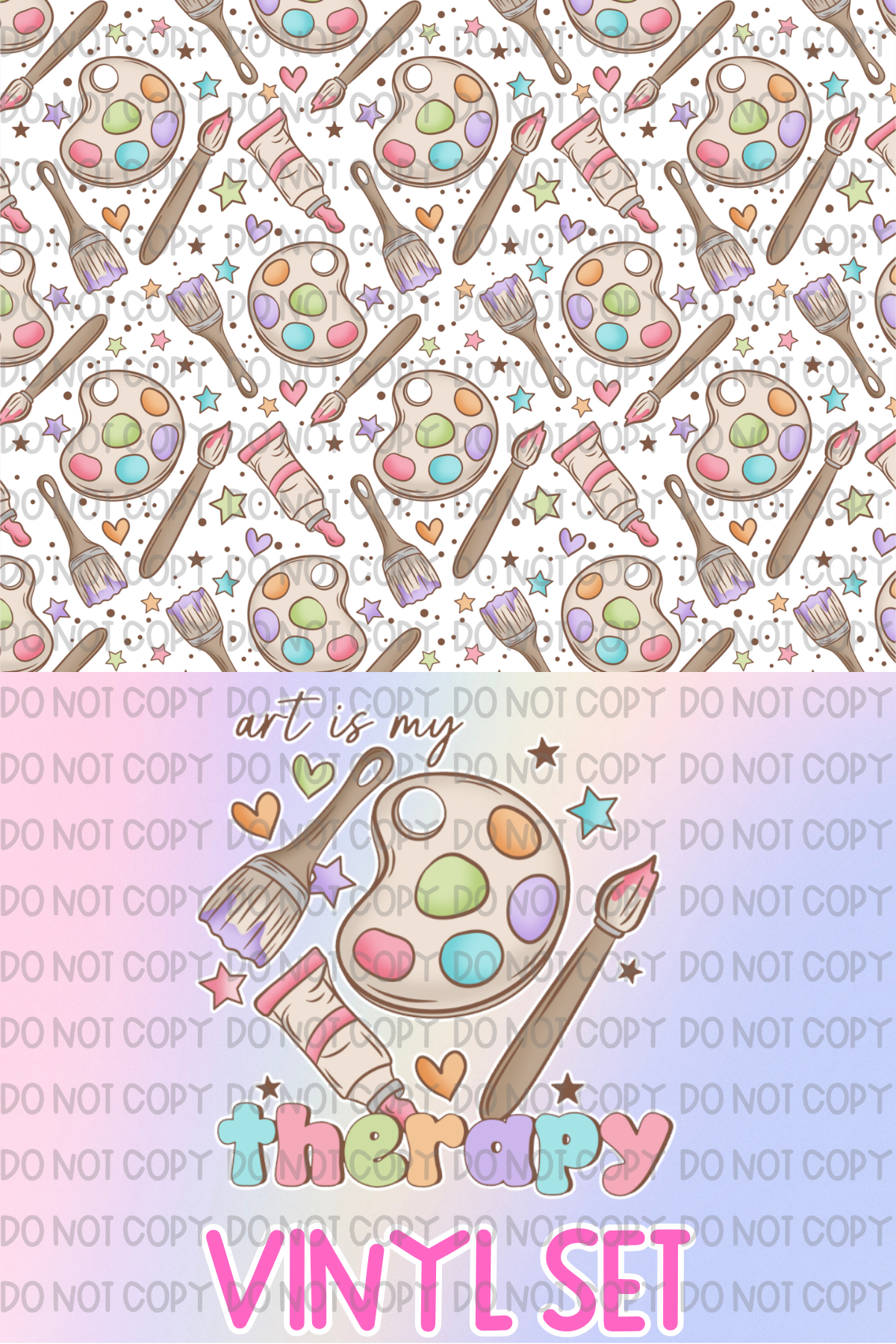 Art is my Therapy Vinyl Set