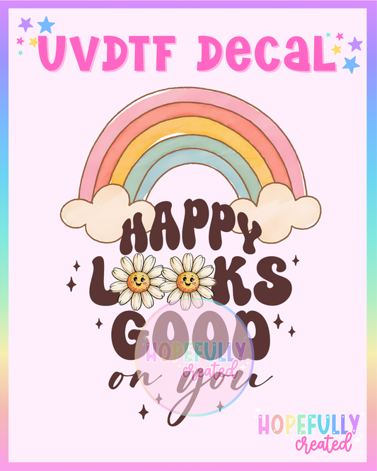 Happy UVDTF Decal