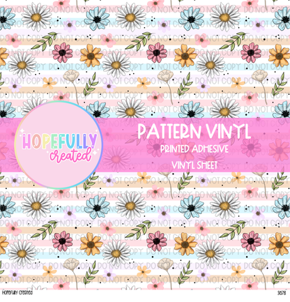 Floral Vinyl Collection - 3678