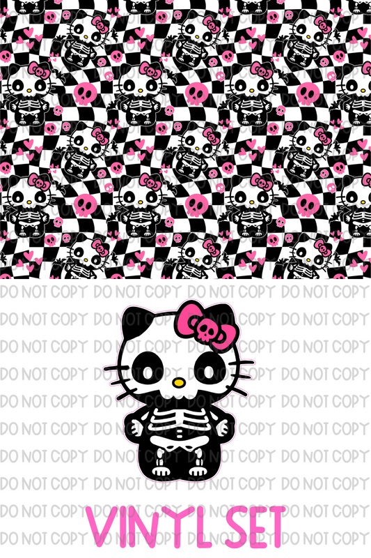 Skellie Kitty Vinyl Set
