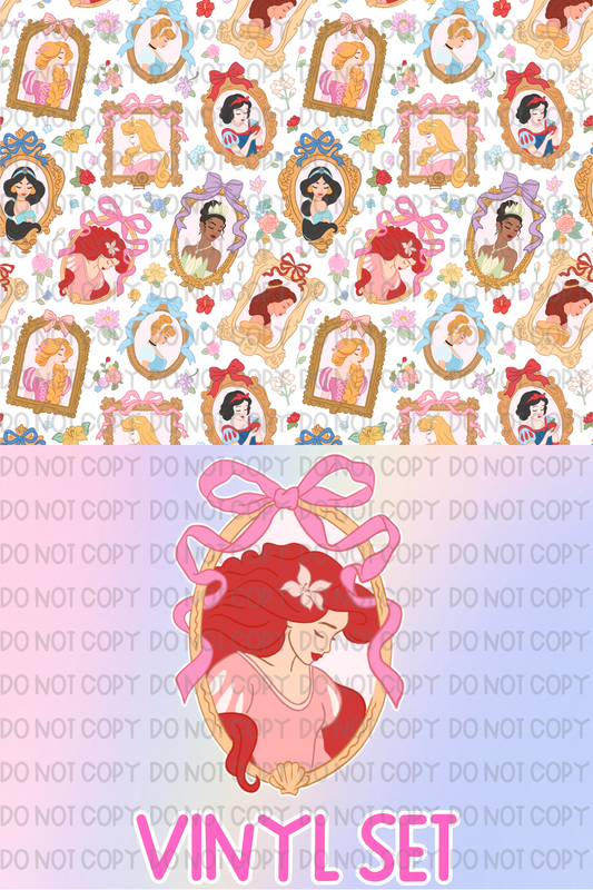 Princess  Vinyl Set