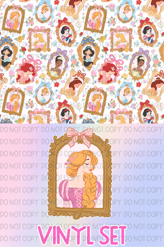 Princess Vinyl Set