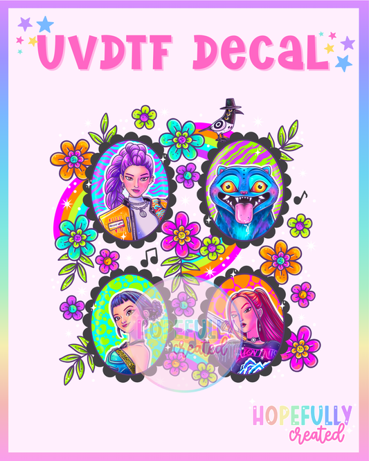 KPOP UVDTF Decal