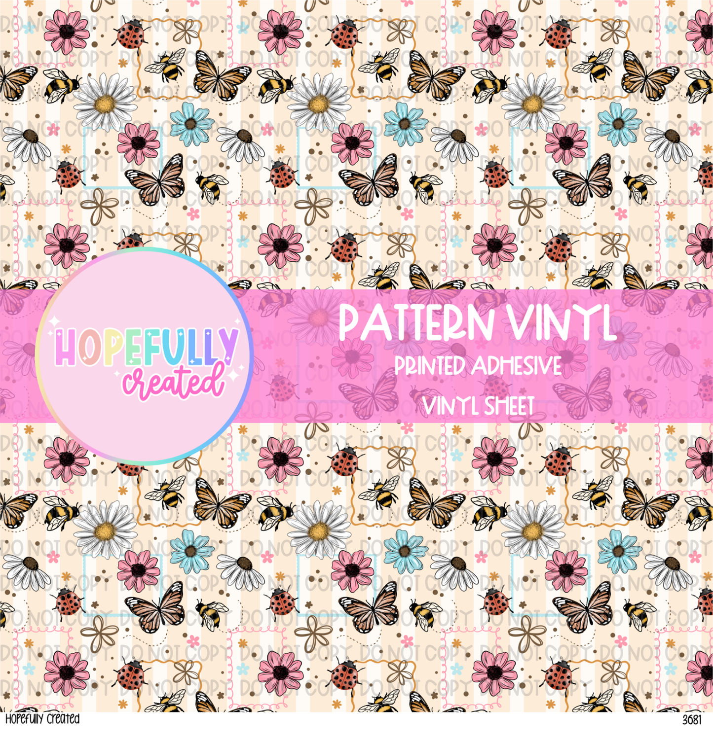 Floral Vinyl Collection - 3681
