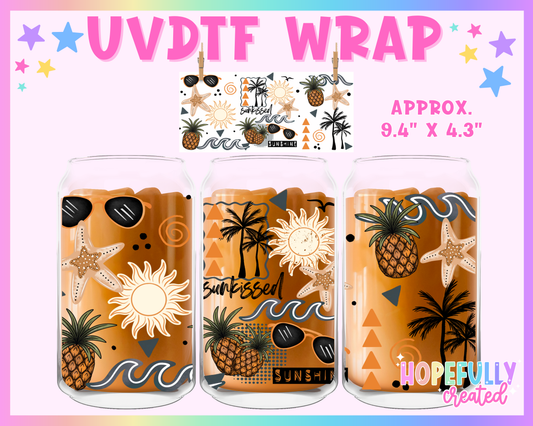 Sunkissed UVDTF Glass Can Wrap