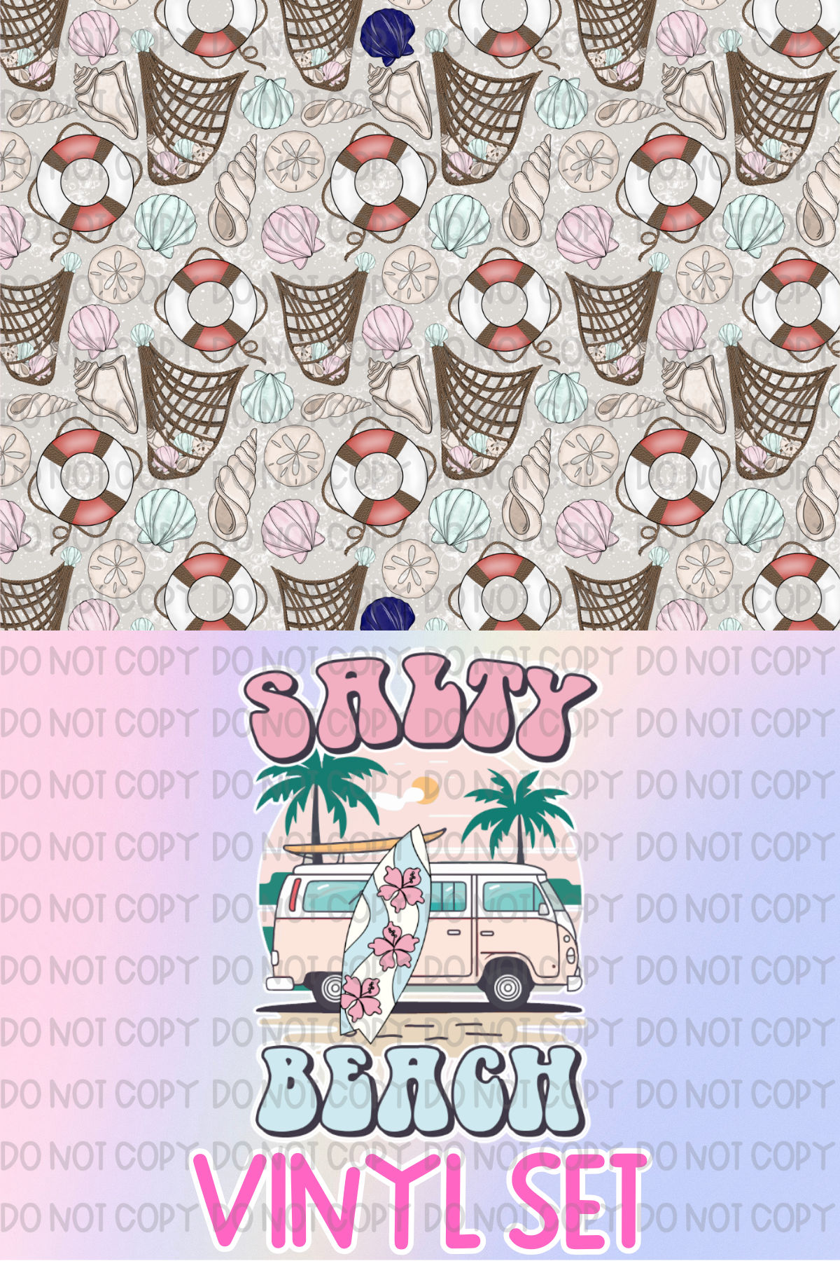 Salty Beach Vinyl Set