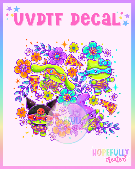 TMNT HK UVDTF Decal