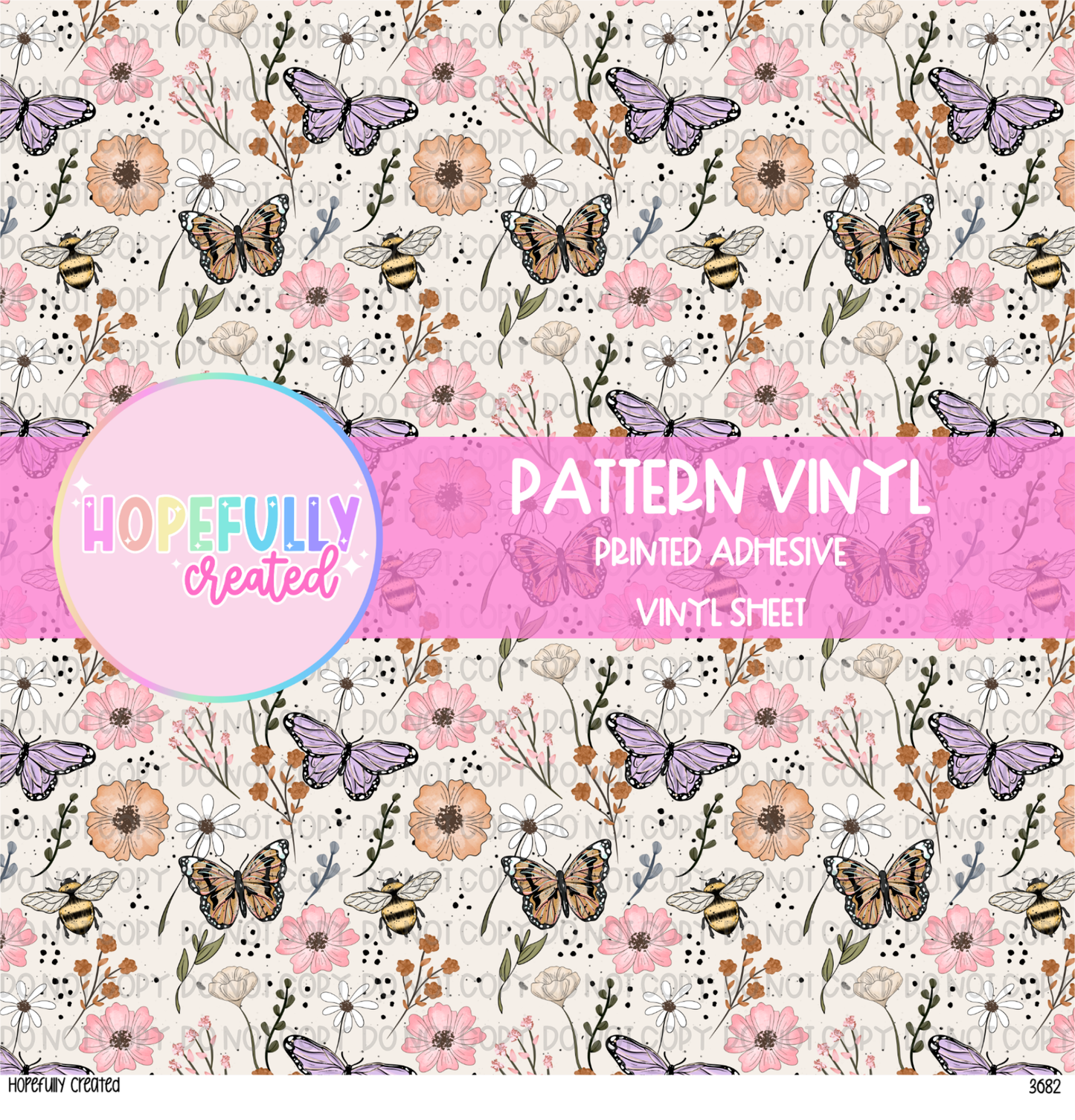 Floral Vinyl Collection - 3682