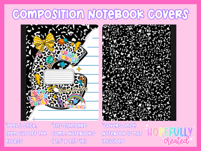 Initial Composition Notebook Cover