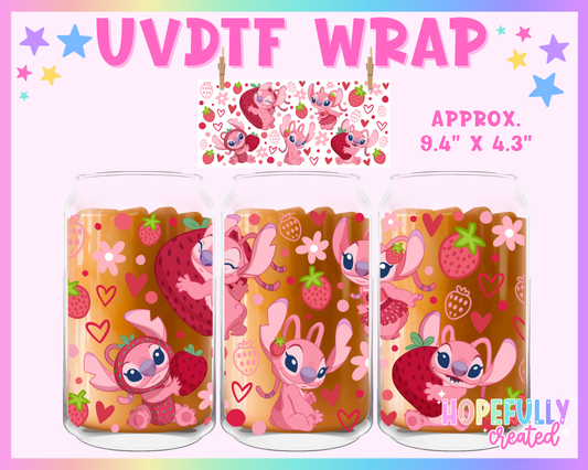 Angel UVDTF Glass Can Wrap