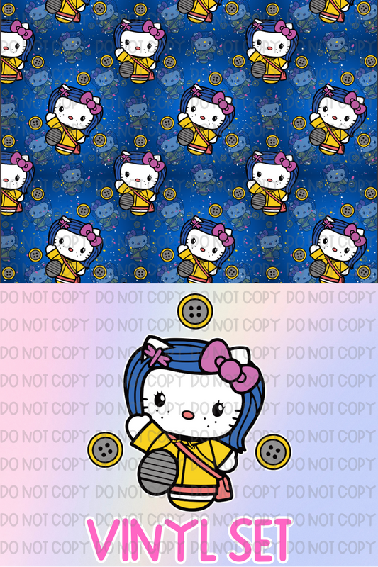 Coraline Kitty Vinyl Set