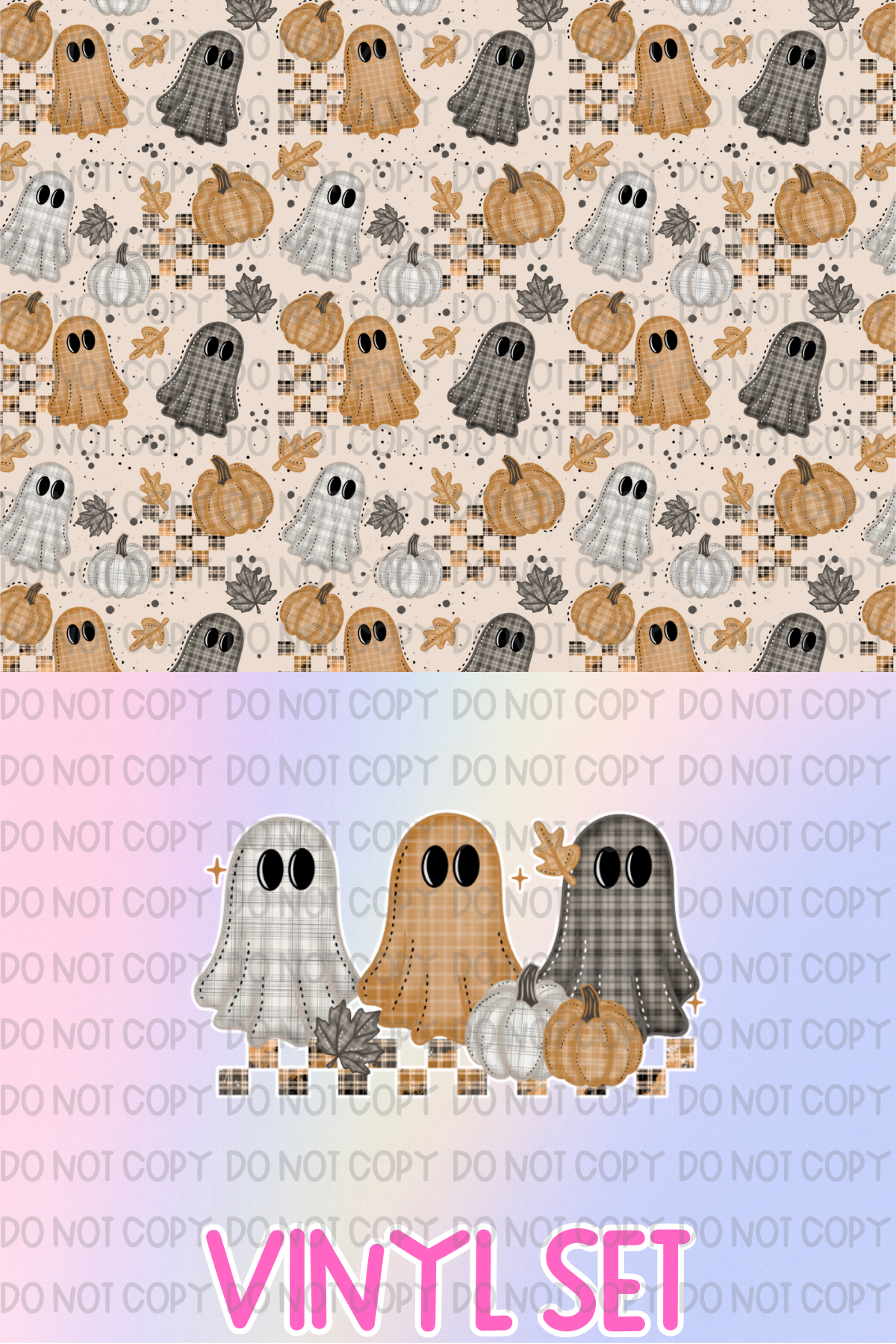 Plaid Ghost Vinyl Set