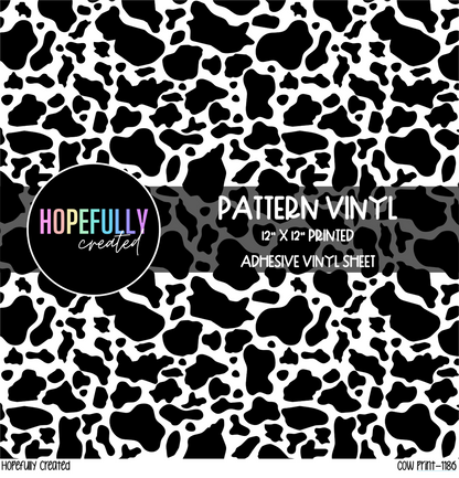 Cow Print Vinyl Collection - 1186