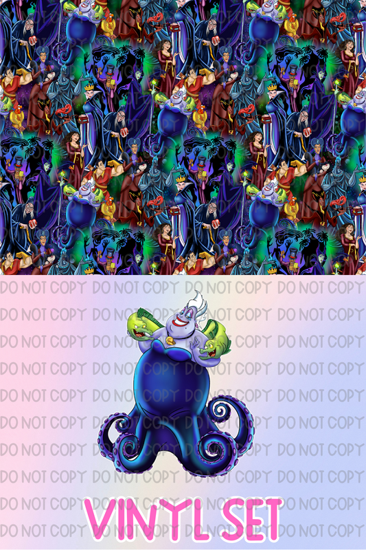 Villains Vinyl Set