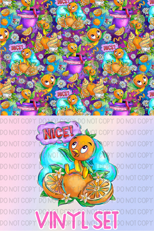 Orange Bird Vinyl Set
