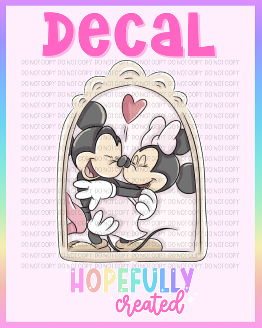 Mouse Love Decal-1253 VIP