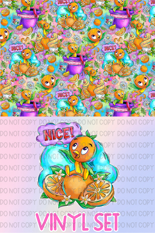 Orange Bird Vinyl Set
