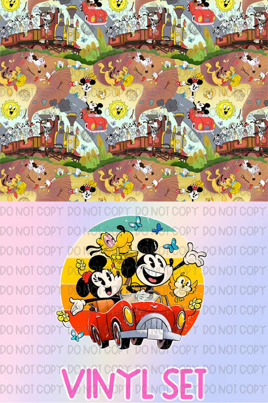 Mouse Friends Vinyl Set