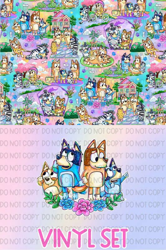 Blue Dog Vinyl Set