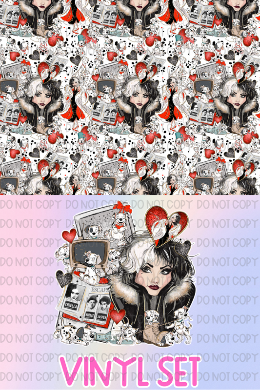 Cruella Vinyl Set