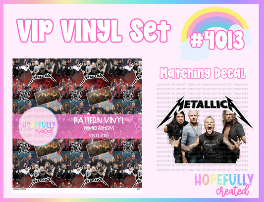 Metallic Vinyl Set