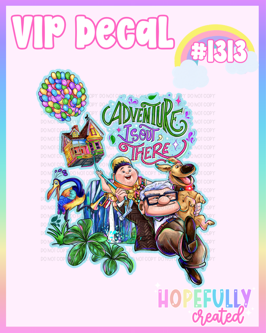 Up Decal-1313 VIP