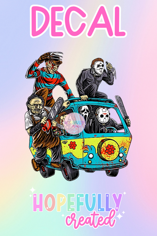 Horror Decal-454 VIP