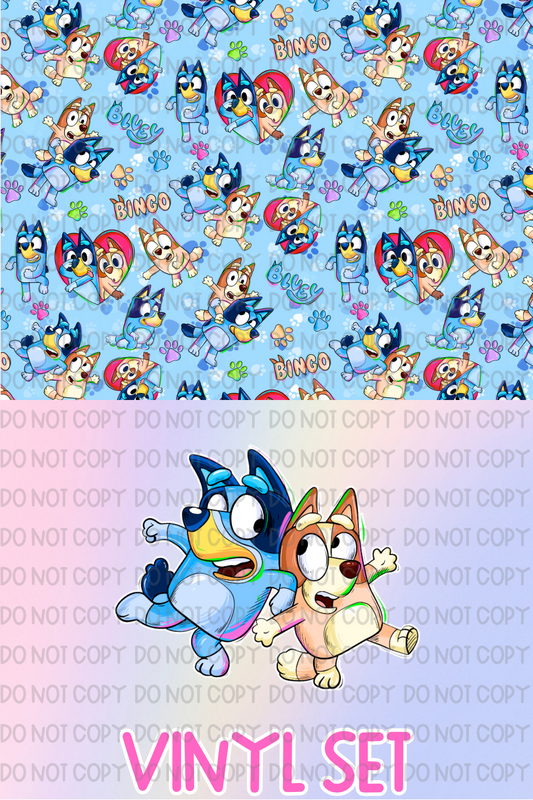 Blue Dog Vinyl Set