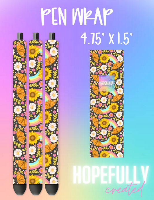 Floral Pen Wrap-1226