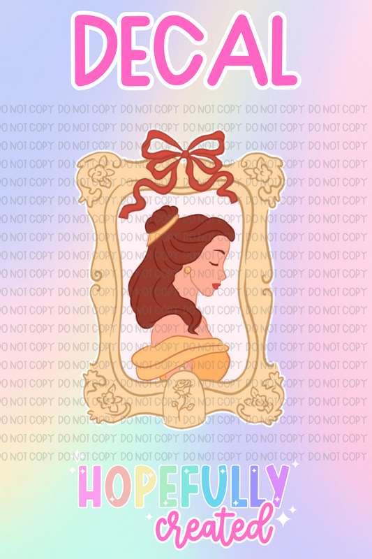 Princess Decal-778 VIP